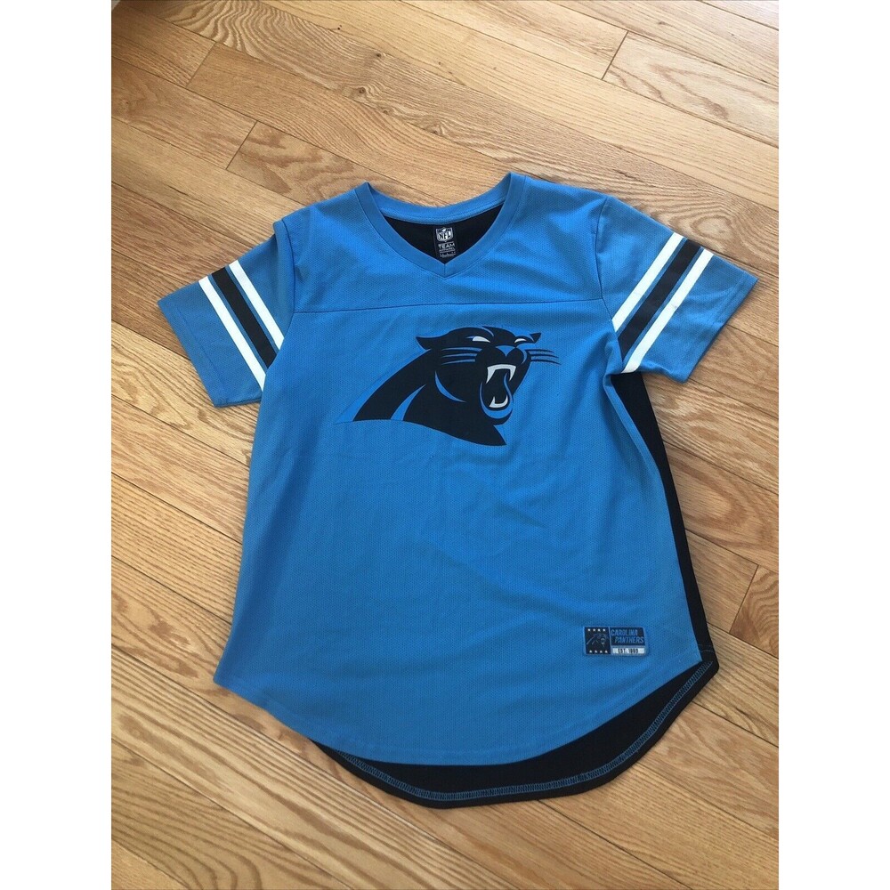 Carolina Panthers Women's Shirt Large New with a few defects
